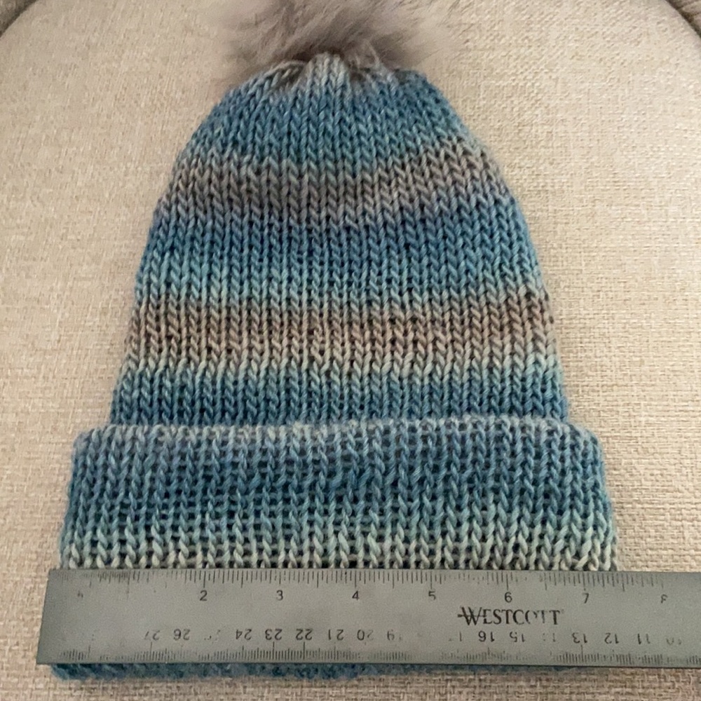 Wool& Viscose unique knitted beanie NEW🧶🆒 - Picture 2 of 7